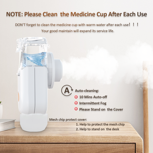 Ultrasonic Nebulizer, Nebulizer Machine for Adults, Portable Nebulizer for Kids, Rechargeable Handsfree Nebulizer, Mini Nebulizer for Breathing Problem at Home